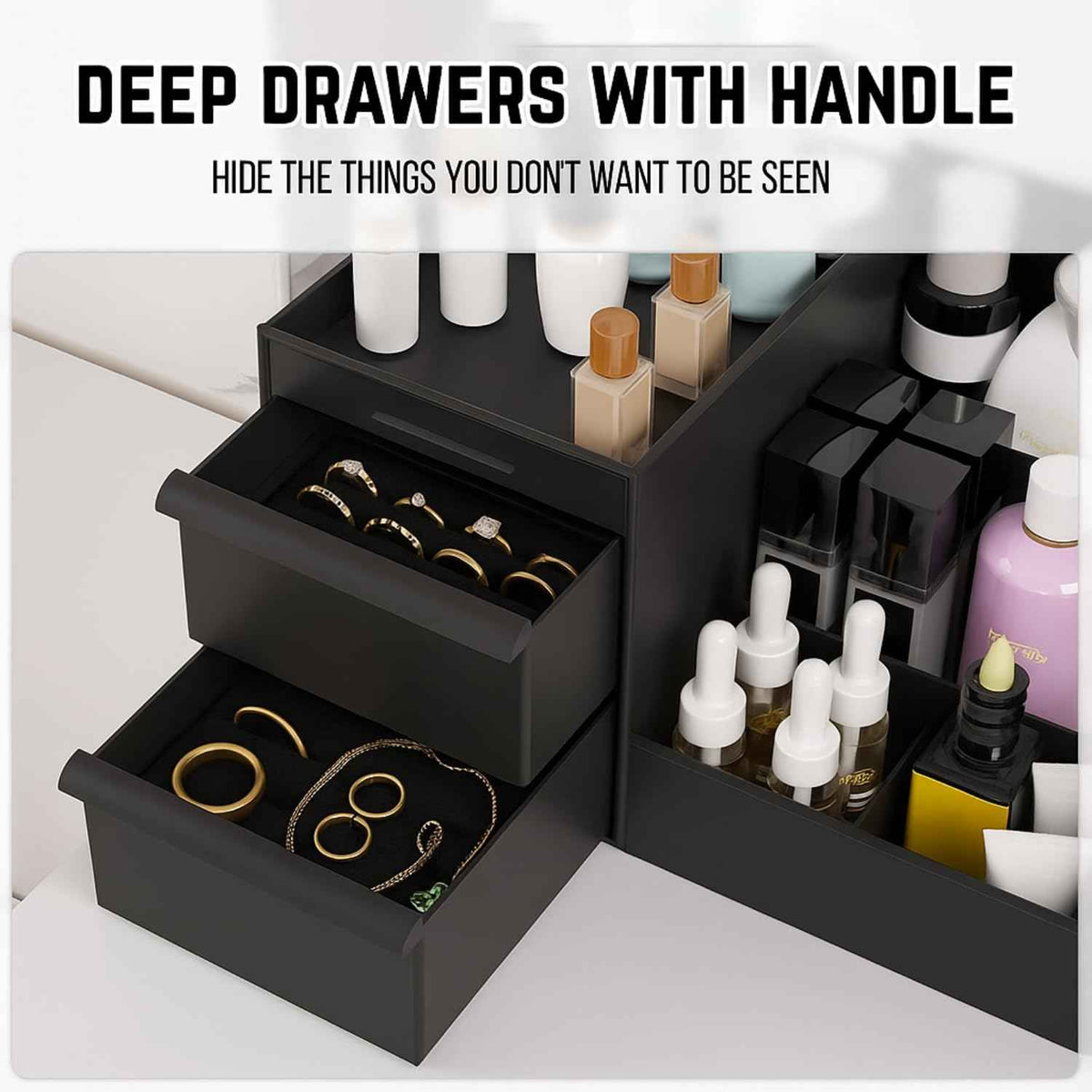 Men's Cologne & Grooming Organizer