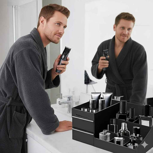 Men's Cologne & Grooming Organizer