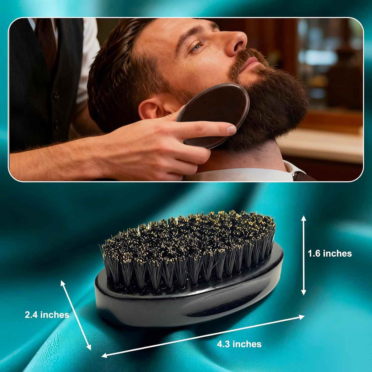 Boar Bristle Beard Brush | Impulse Beard Society