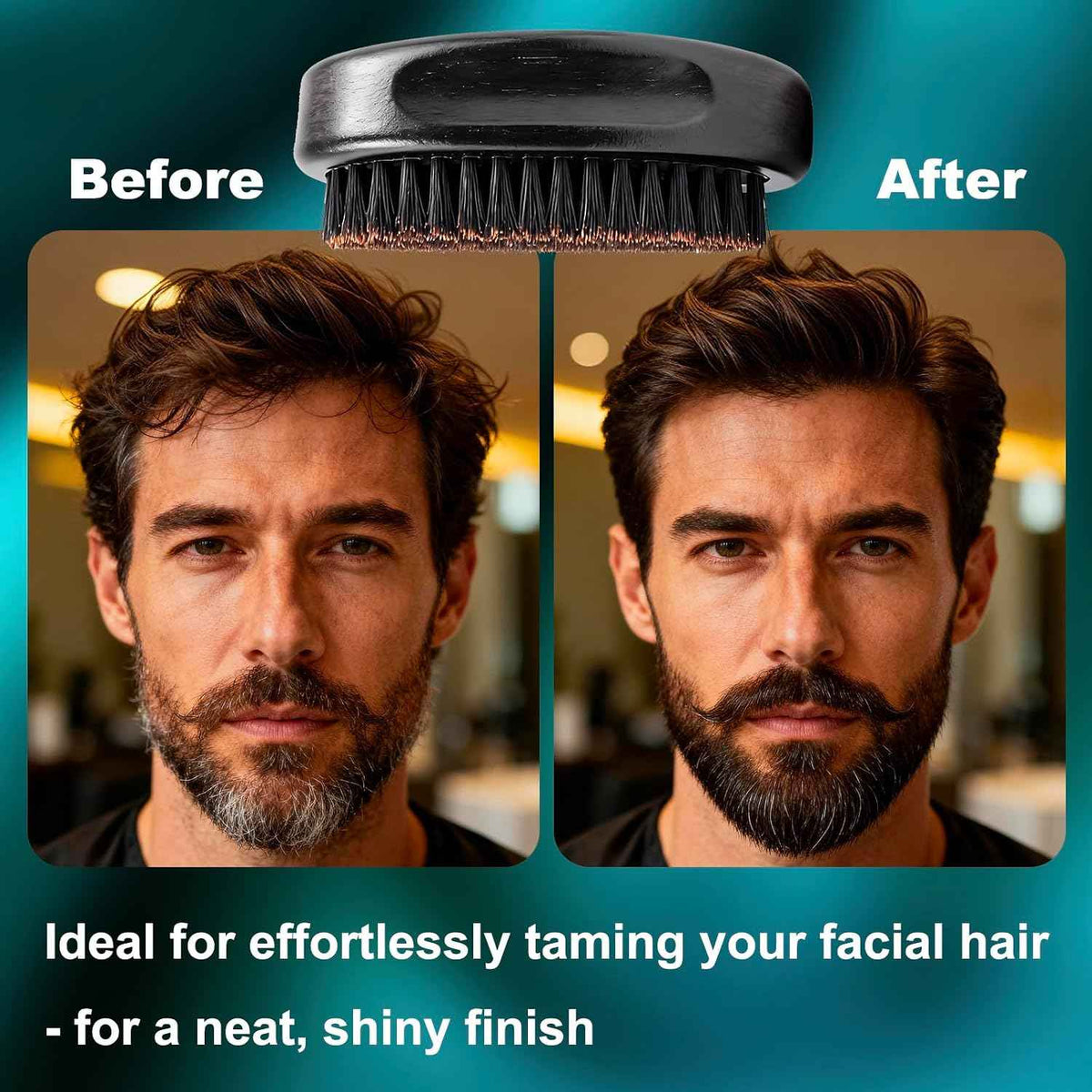 Boar Bristle Beard Brush | Impulse Beard Society