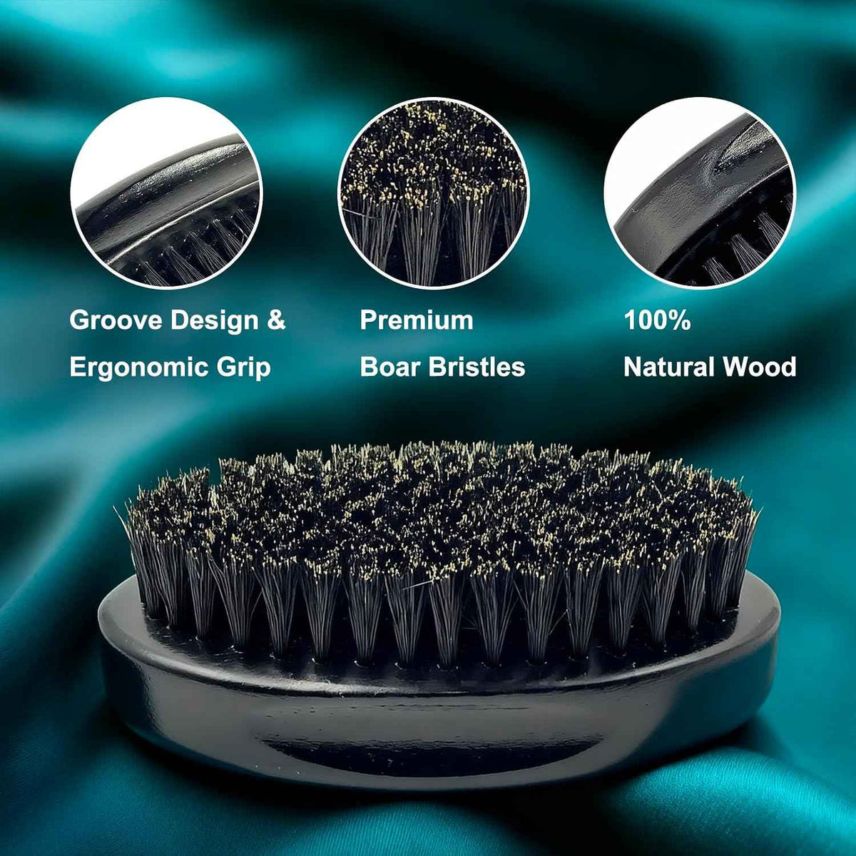 Boar Bristle Beard Brush | Impulse Beard Society