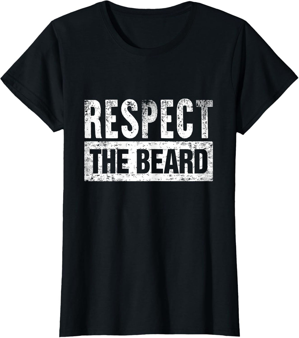 Respect The Beard T-Shirt - Impulse Beard Society