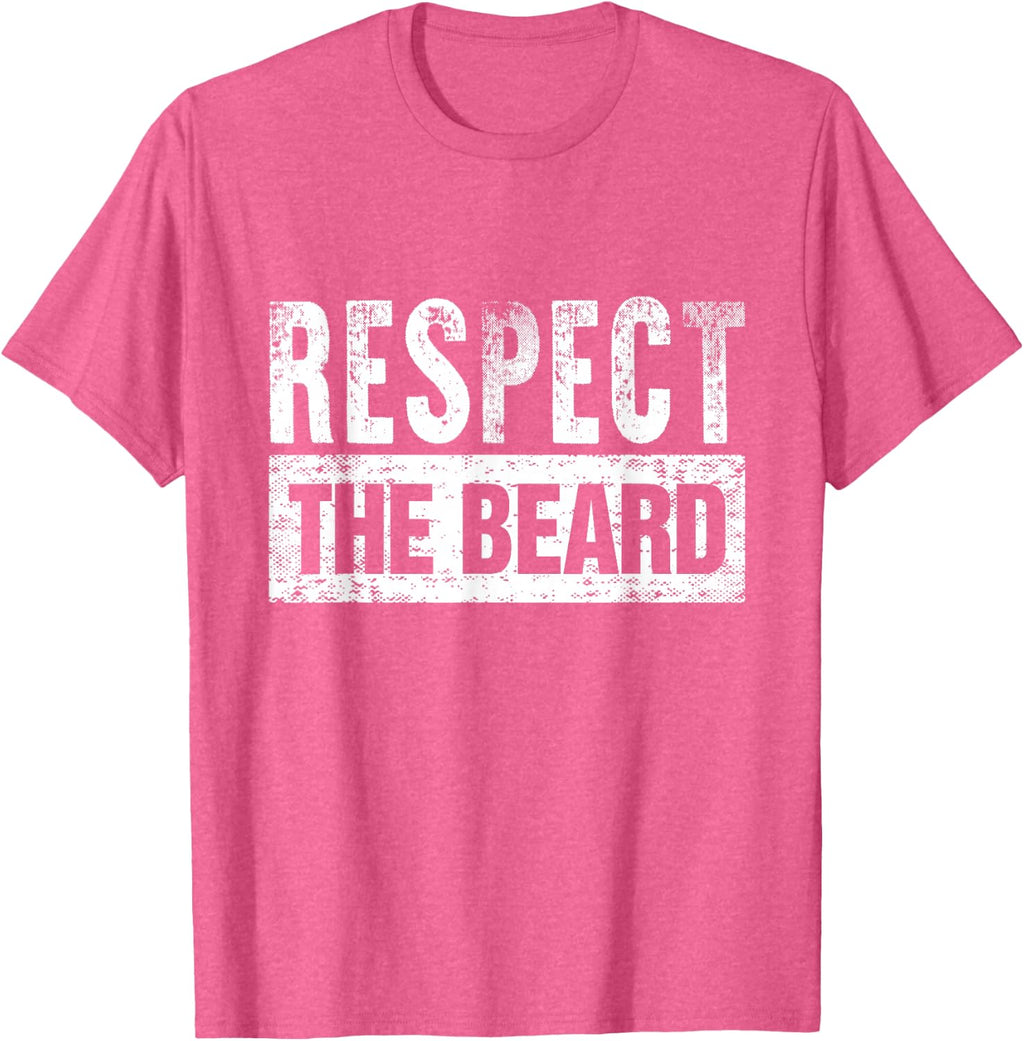 Respect The Beard T-Shirt - Impulse Beard Society