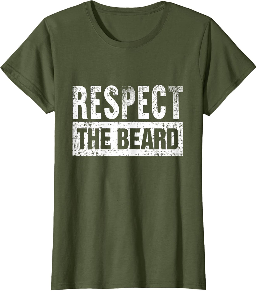Respect The Beard T-Shirt - Impulse Beard Society