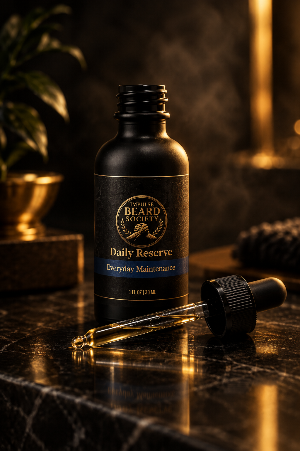 Daily Reserve Beard Oil - Premium Product Shot