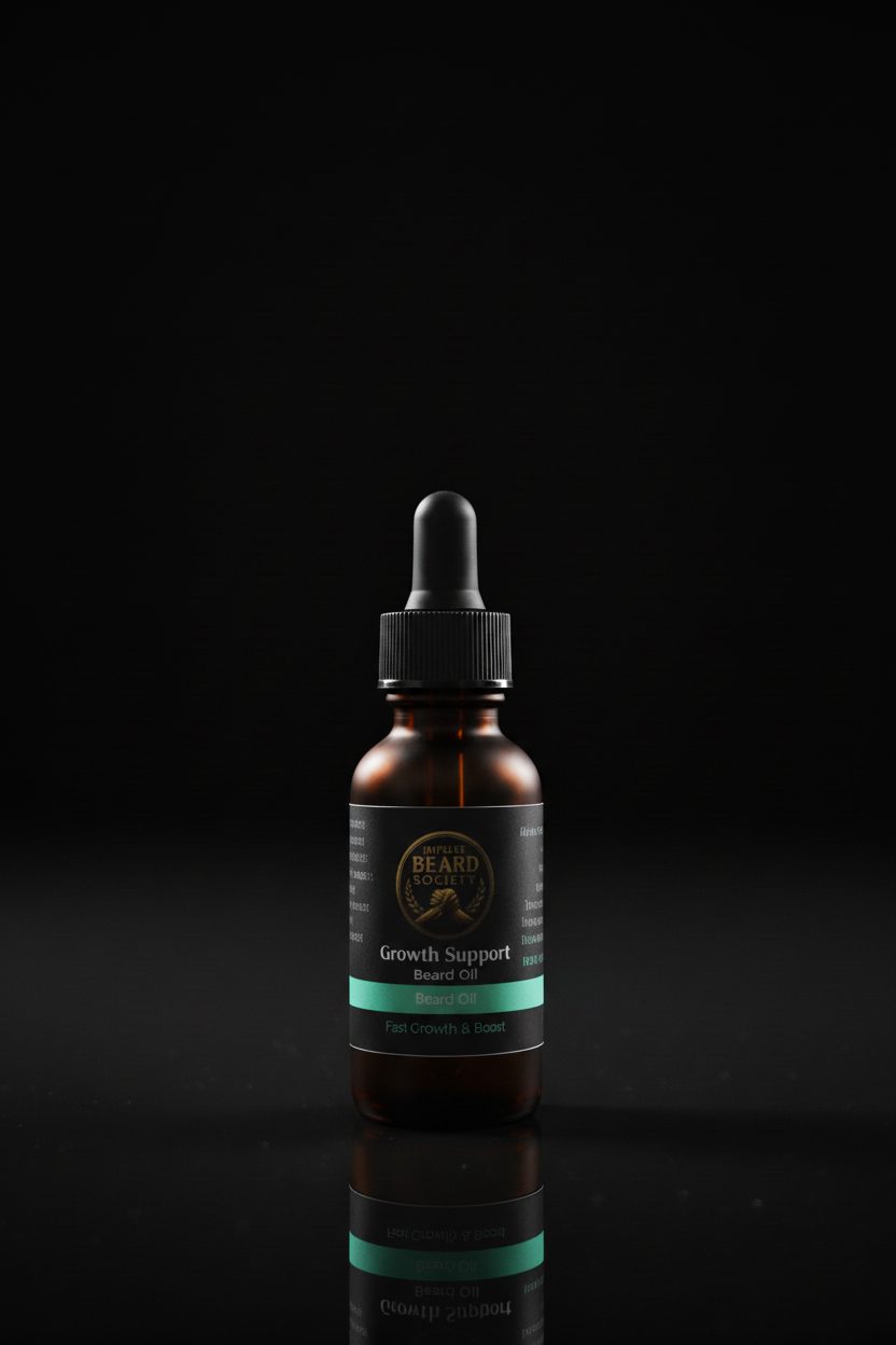 Growth Support Beard Oil - Studio Shot