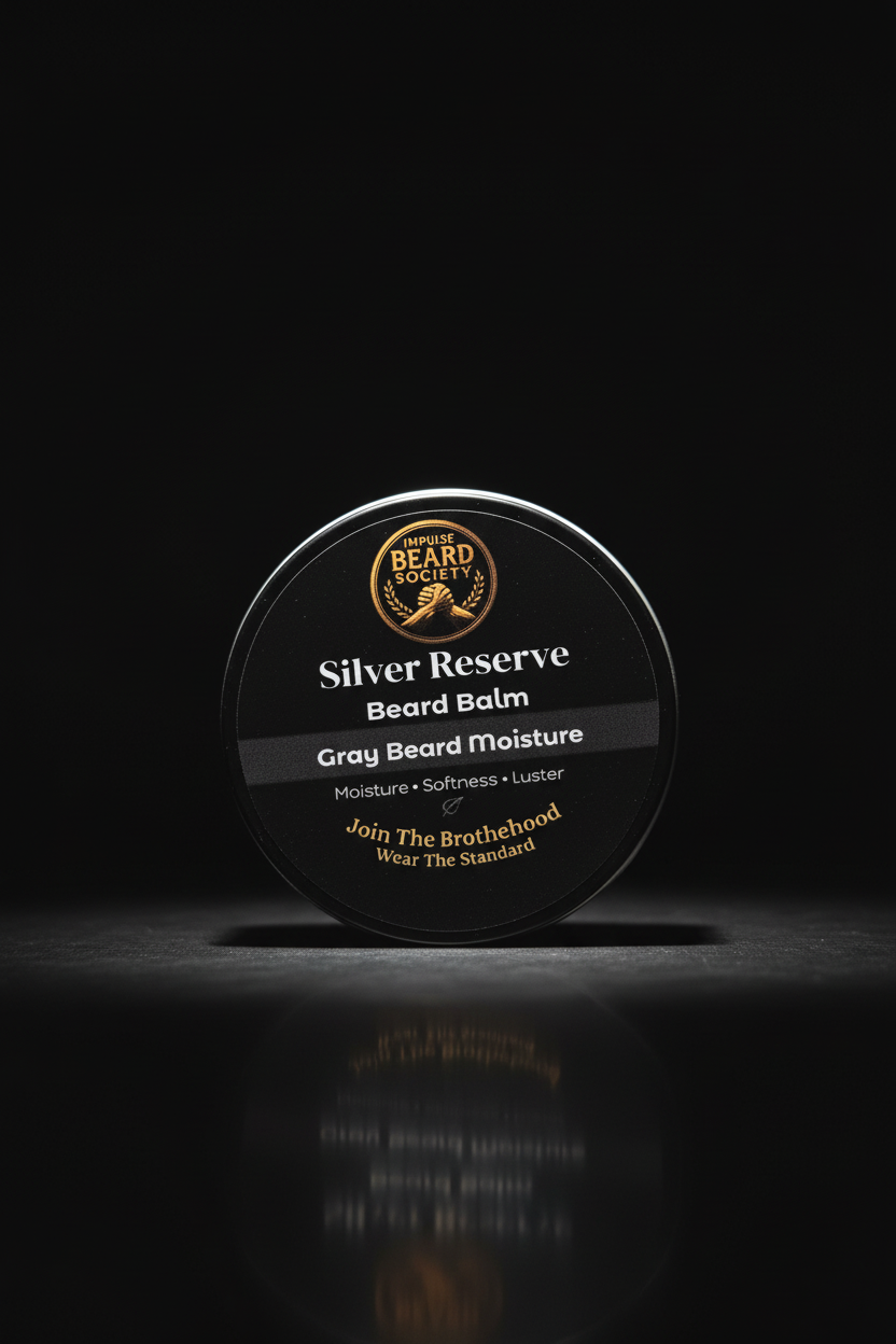 Silver Reserve Beard Balm - Studio Shot
